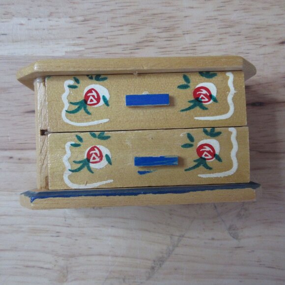 Foster & Gallagher Doll Furniture - Two Drawer Chest Original Box #93401 - Picture 3 of 7